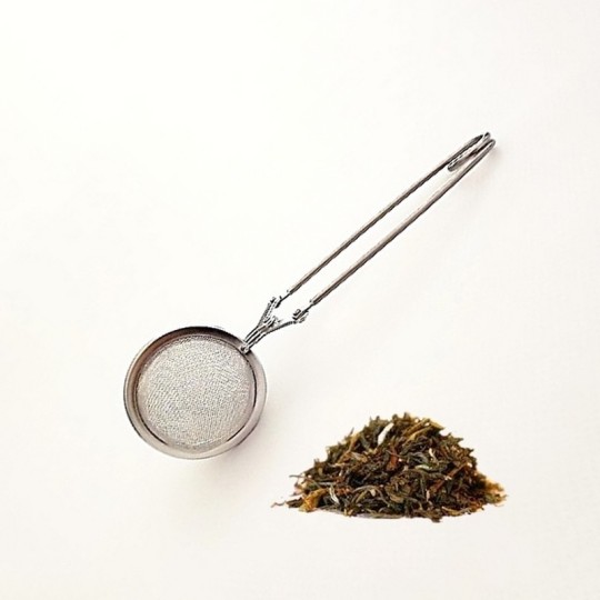 Pince à thé Inox 4,5 cm de diamètre - Pince pour thé en vrac et épice - Vue 1