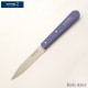 Opinel Couteau de cuisine sans dents bois azur vue 1