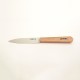 Opinel Couteau de cuisine sans dents bois naturel vue 2