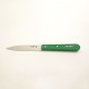 Opinel Couteau de cuisine sans dents bois vert vue 2