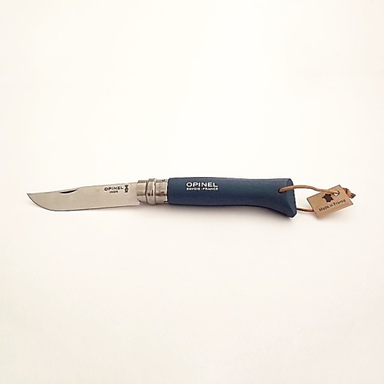 Opinel Couteau de Poche Baroudeur N°8 Bois bleu - Vue 2