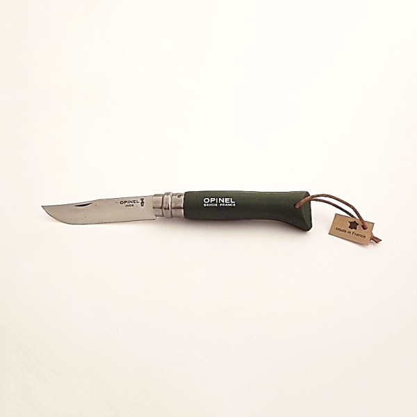 Opinel Couteau de Poche Baroudeur N°8 Bois kaki - Vue 2