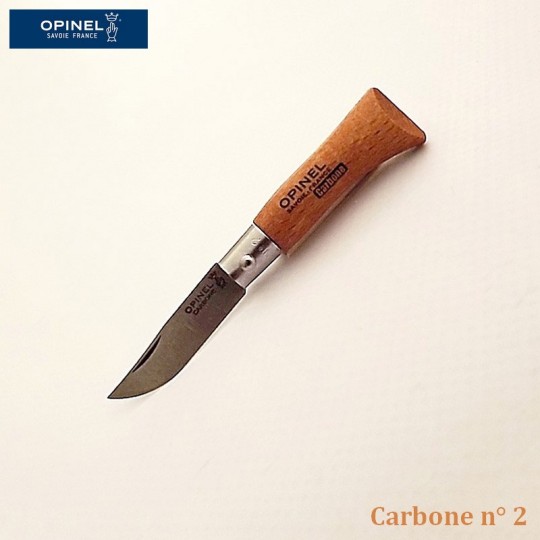 Opinel Couteau de Poche Carbone n°2  - Vue 1