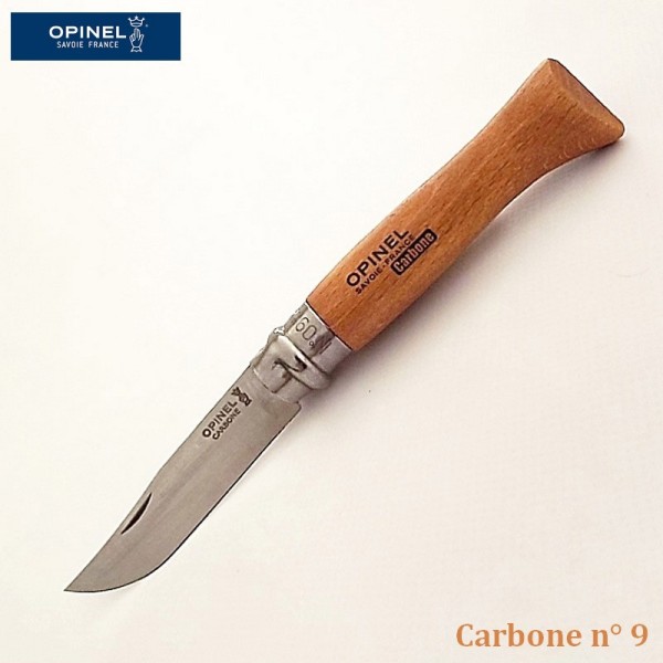 Opinel Couteau de Poche Carbone n°9 - Vue 1