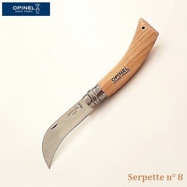 Serpette-Greffoir Opinel N°08 - Couteaux Savoie