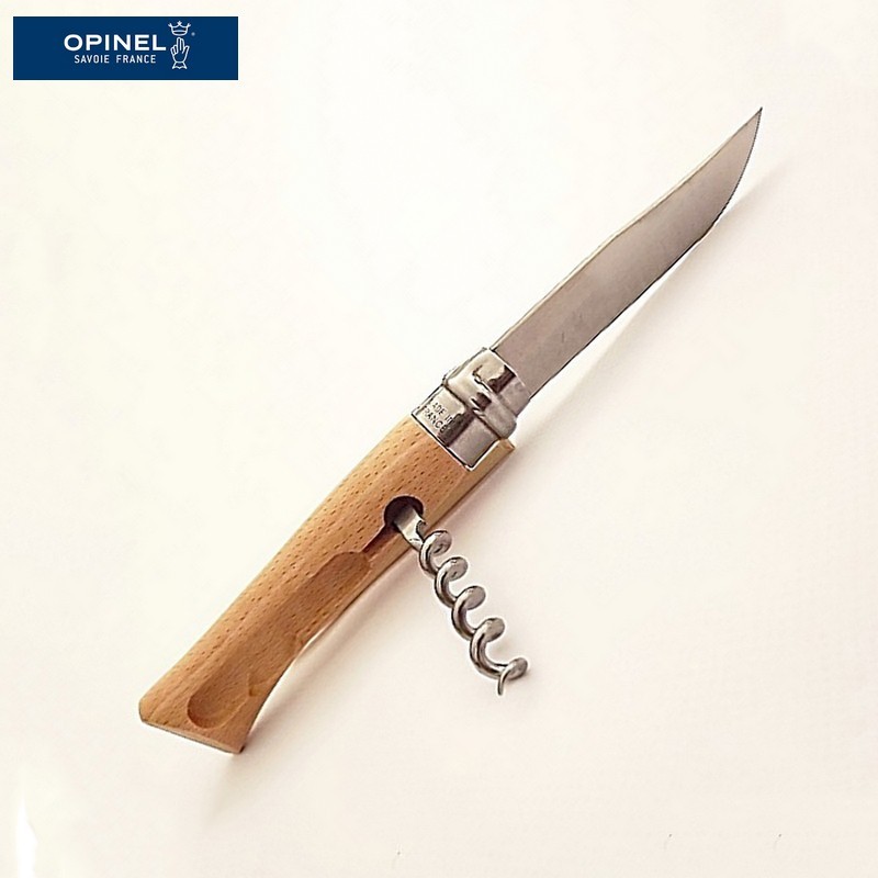 Opinel Couteau de Poche Tire-bouchon - Vue 1 Opinel Couteau de Poche Tire-bouchon - Vue 1
