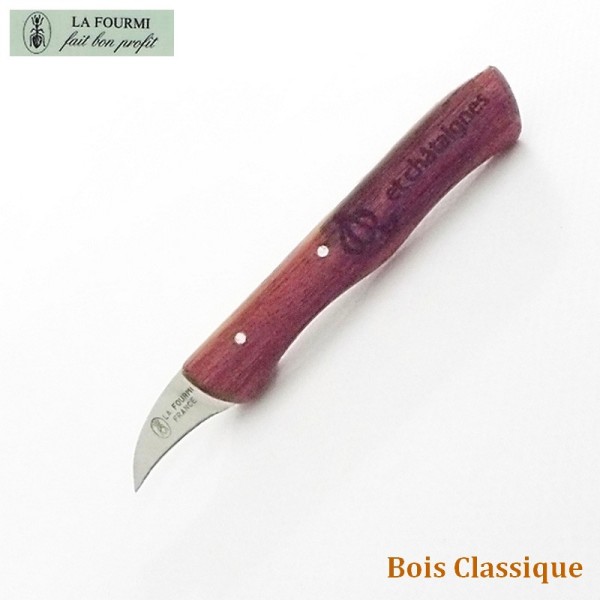 Couteau La Fourmi Ail et Châtaigne Bois Classique