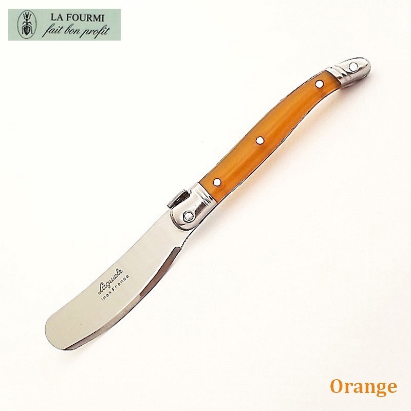 Laguiole couteau à beurre orange