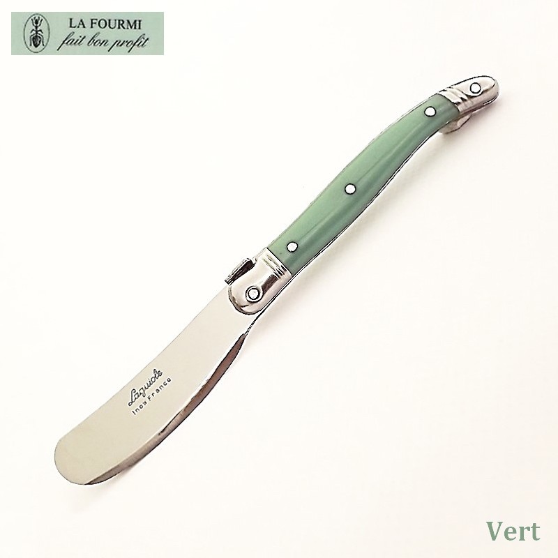 Laguiole couteau à beurre vert Laguiole couteau à beurre vert