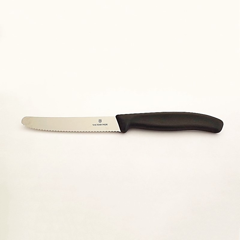 Victorinox Couteau à tomate Plastique noir - Vue 1 Victorinox Couteau à tomate Plastique noir - Vue 1