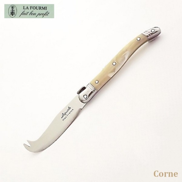 Fromagette Couteau de cuisine Laguiole par La Fourmi - Plastique corne