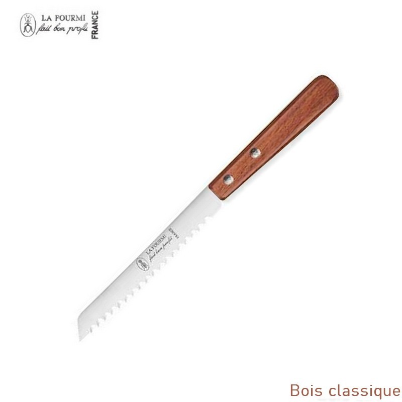 La Fourmi couteau a pain baguette - bois classique La Fourmi couteau a pain baguette - bois classique