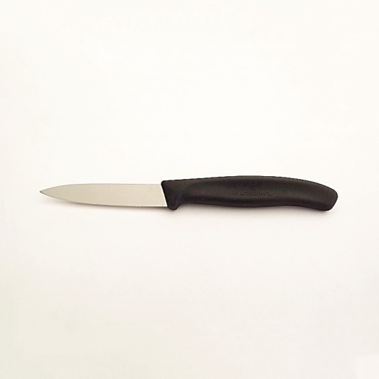 Victorinox Couteau lisse 8 cm Plastique noir - Vue 1