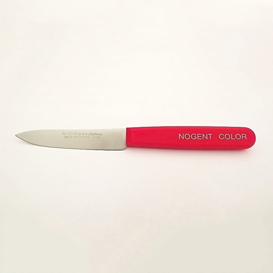 Nogent Couteau Lisse Plastique rouge - Vue 1