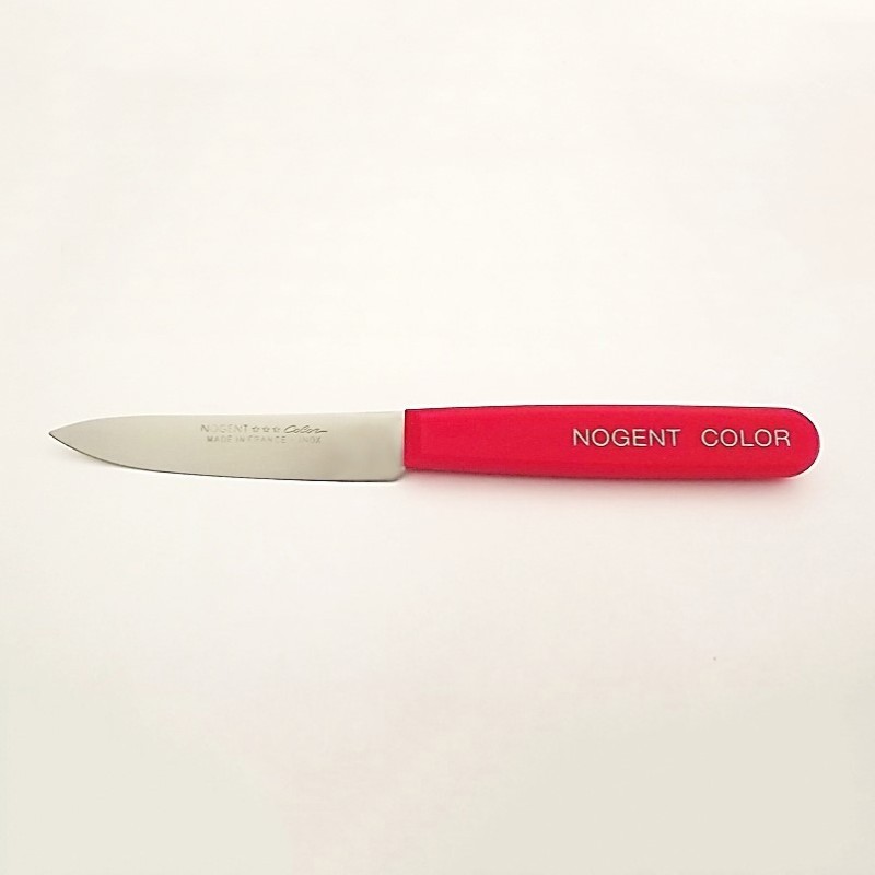 Nogent Couteau Lisse Plastique rouge - Vue 1 Nogent Couteau Lisse Plastique rouge - Vue 1