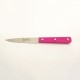 La Fourmi Couteau de Cuisine Lisse 10 cm Plastique rose - Vue 2