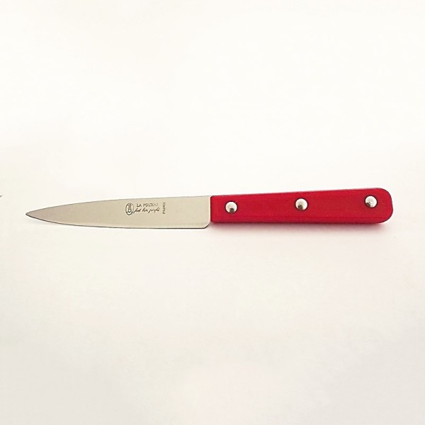 La Fourmi Couteau de Cuisine Lisse 10 cm Plastique rouge - Vue 2