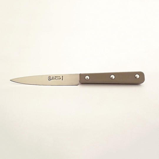La Fourmi Couteau de Cuisine Lisse 10 cm Plastique taupe - Vue 2