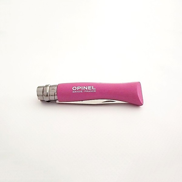 Opinel Couteau de Poche Mon premier opinel Bois fuchsia - Vue 2