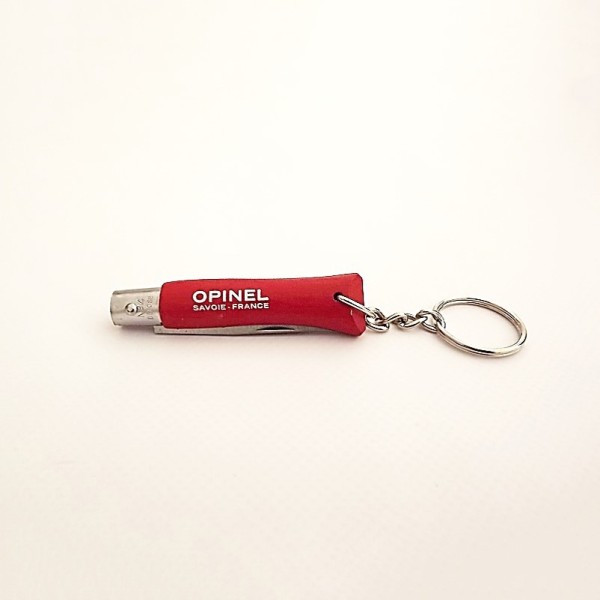 Opinel Couteau de Poche Porte-clé N°04 Rouge - Vue 1