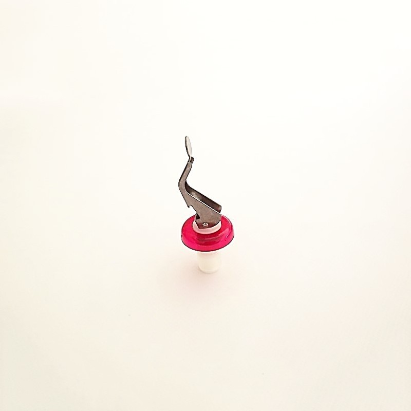 Bouchon levier rouge - Vue 1 Bouchon levier rouge - Vue 1