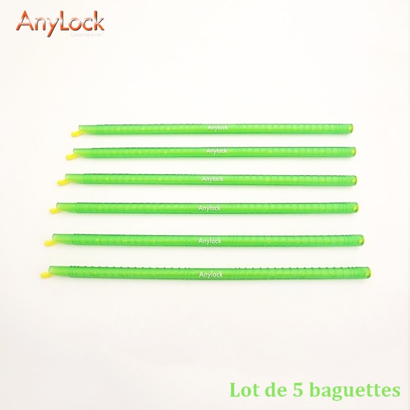 Lot de 5 Baguettes 28,5 cm - Vue 1 - coutellerie-du-sud.com Lot de 5 Baguettes 28,5 cm - Vue 1 - coutellerie-du-sud.com
