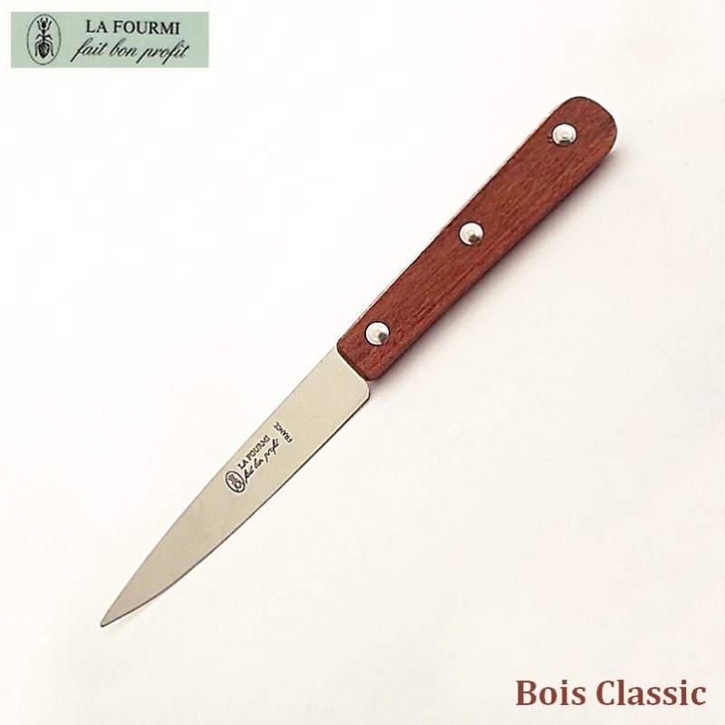 La Fourmi Couteau de Cuisine Lisse 10 cm Bois classique - Vue 1