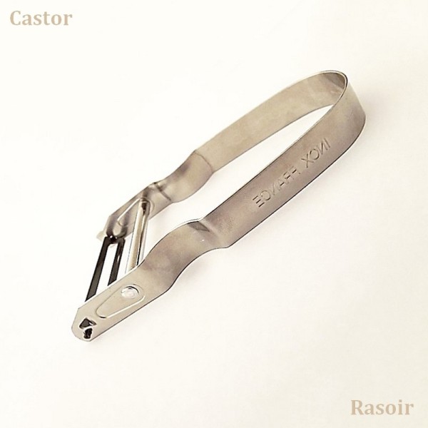 Éplucheur rasoir castor