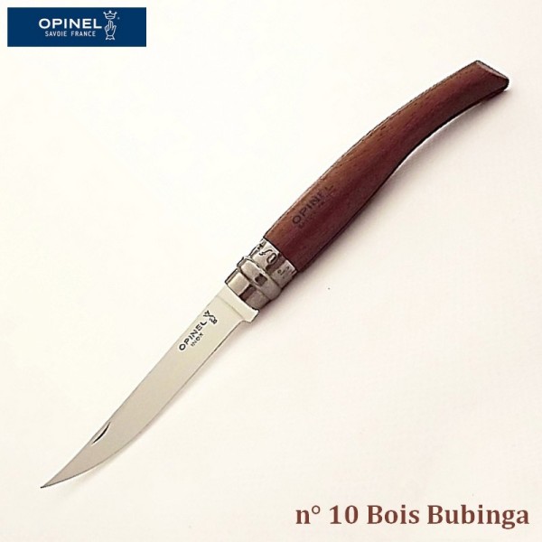 Opinel Couteau de Poche Effilé N°10 Bois bubinga - Vue 1