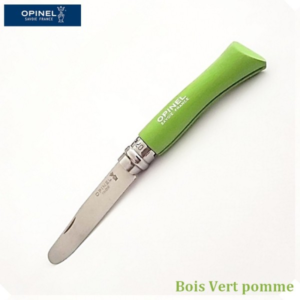 Opinel Couteau de Poche Mon premier opinel Bois vert - Vue 1