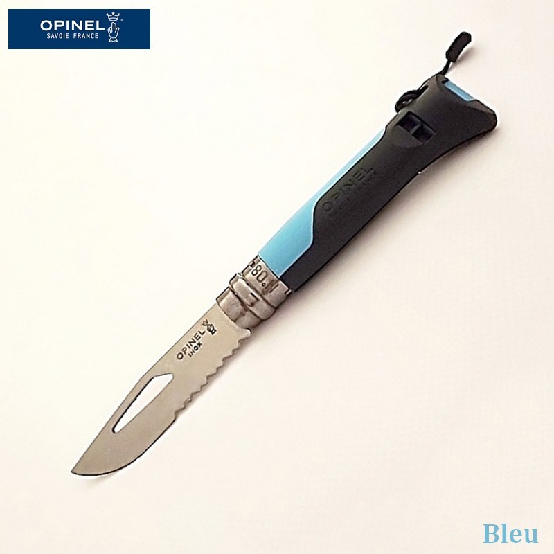 Opinel Couteau de Poche Outdoor Bleu - Vue 1 Opinel Couteau de Poche Outdoor Bleu - Vue 1