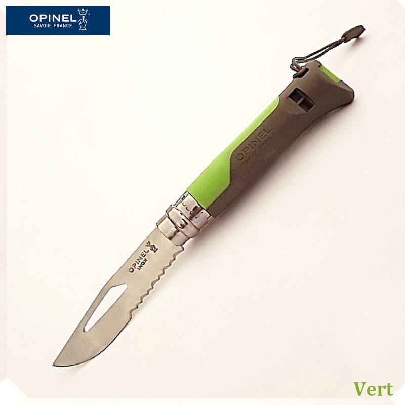 Opinel Couteau de Poche Outdoor Vert - Vue 1 Opinel Couteau de Poche Outdoor Vert - Vue 1