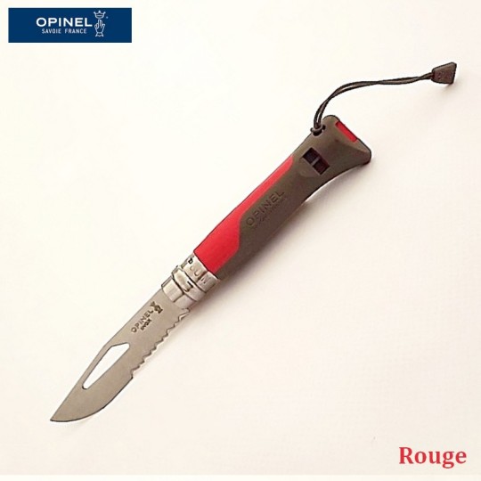 Opinel Couteau de Poche Outdoor Rouge - Vue 1