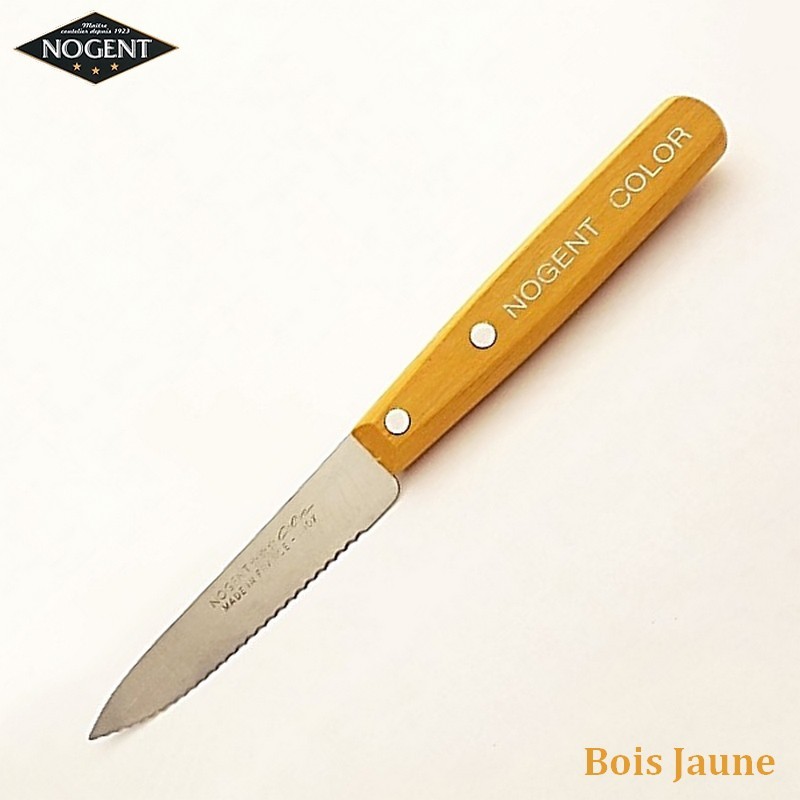 Nogent Couteau Cranté Bois jaune - Vue 1