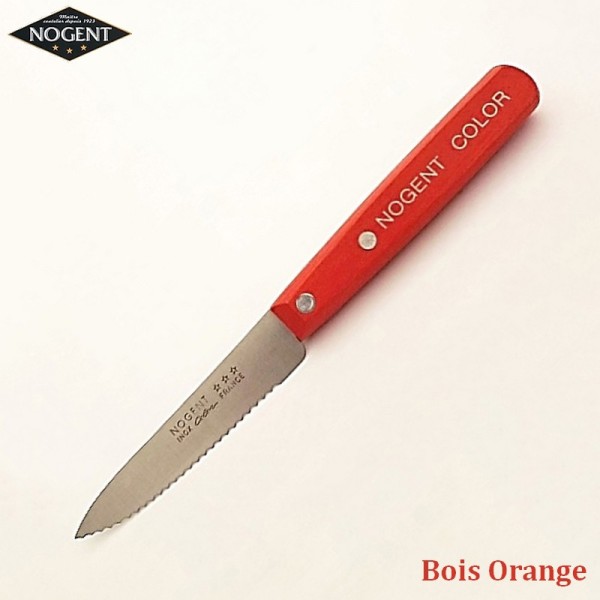 Nogent Couteau Cranté Bois orange - Vue 1